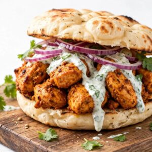 Chicken Tikka Burger